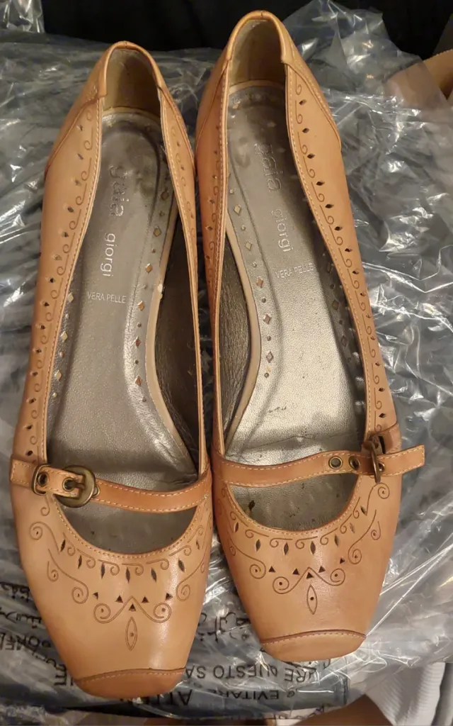 Scarpe Gaia Giorgi Vera Pelle Ballerine