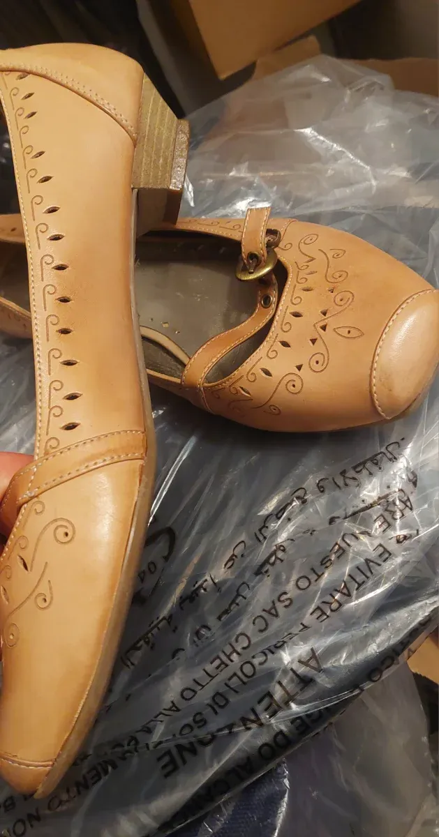 Scarpe Gaia Giorgi Vera Pelle Ballerine