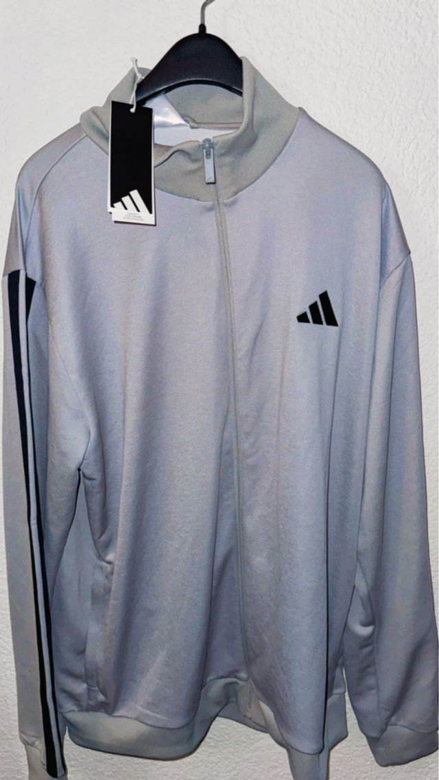 Sudadera Adidas Gris Nueva con Etiqueta