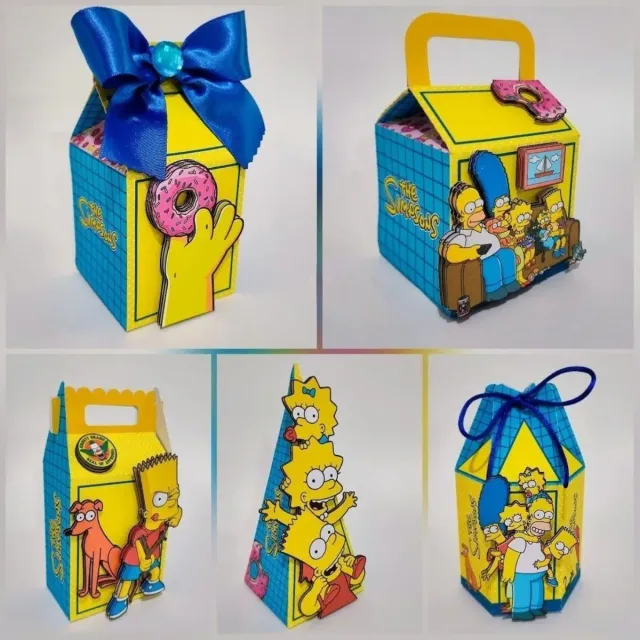 Cajitas personalizadas Los Simpson