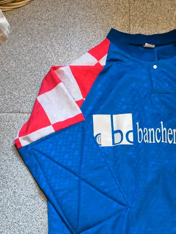 Camiseta Fútbol Vintage Portero Banchero Costa