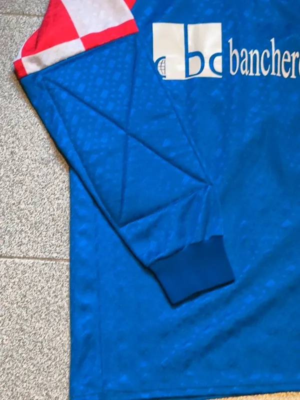 Camiseta Fútbol Vintage Portero Banchero Costa