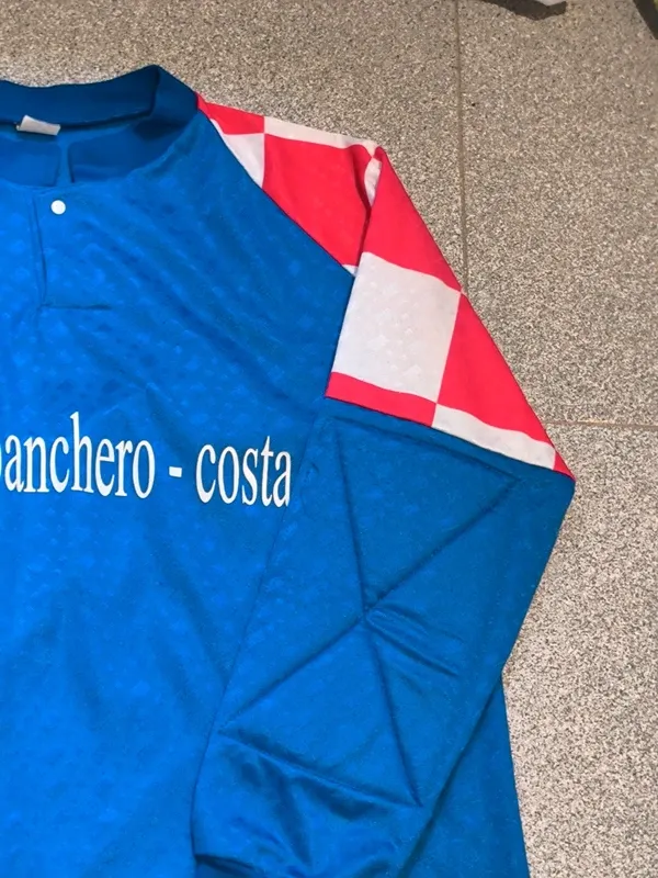 Camiseta Fútbol Vintage Portero Banchero Costa