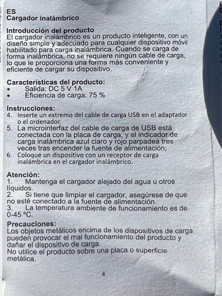 Cargador Inalámbrico