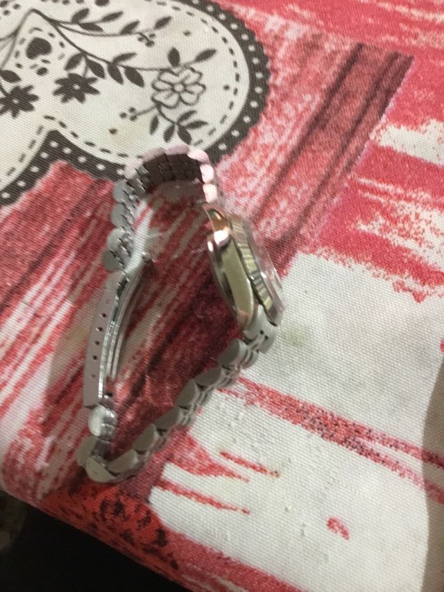 Orologio da polso Rolex Argento Nero