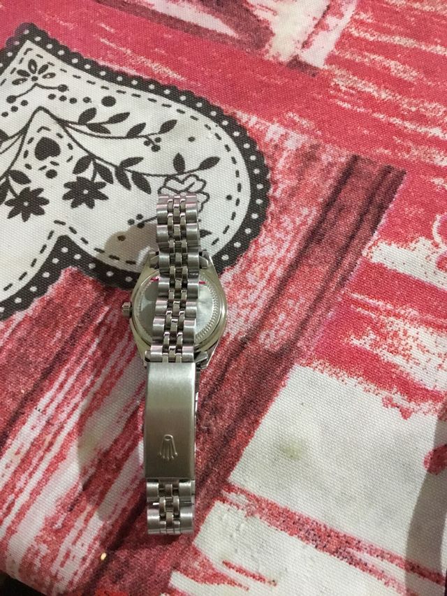 Orologio da polso Rolex Argento Nero