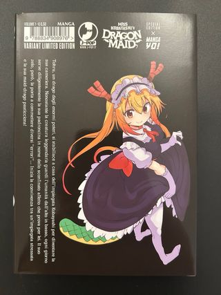 Miss Kobayashi’s maid Dragon coppia variant manga