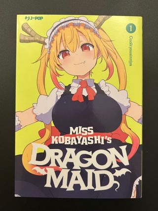 Miss Kobayashi’s maid Dragon coppia variant manga