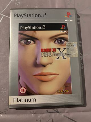 Resident Evil Code Veronica X ita PS2 Platinum