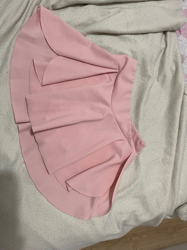 Falda de pádel rosa