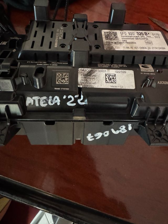 Cuadro Cockpit Seat Ateca Digital