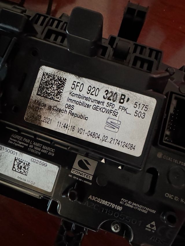 Cuadro Cockpit Seat Ateca Digital