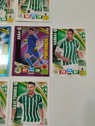 Cromos Adrenalyn 2015/16 Betis