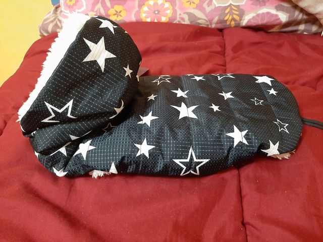 Chaquetón para perros con estampado de estrellas