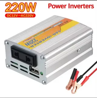 Inversor de Corriente 220W DC12V a AC220V