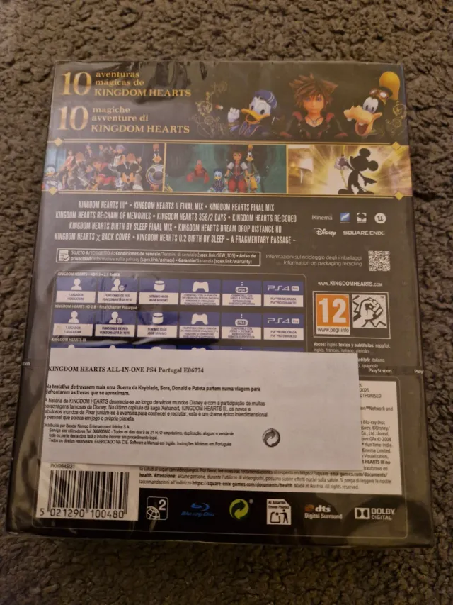 Kingdom Hearts All-In-One PS4 nuevo