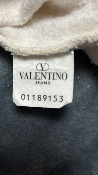 Sudadera Valentino Jeans Crudo Talla L