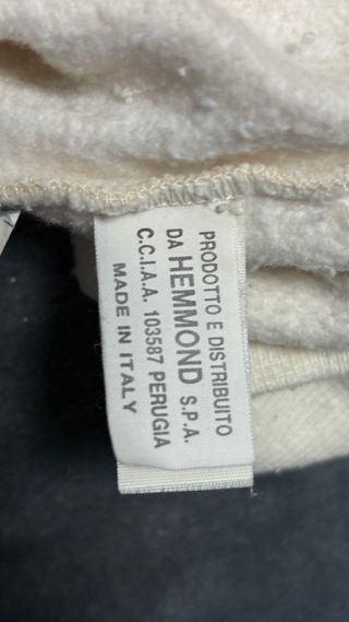 Sudadera Valentino Jeans Crudo Talla L