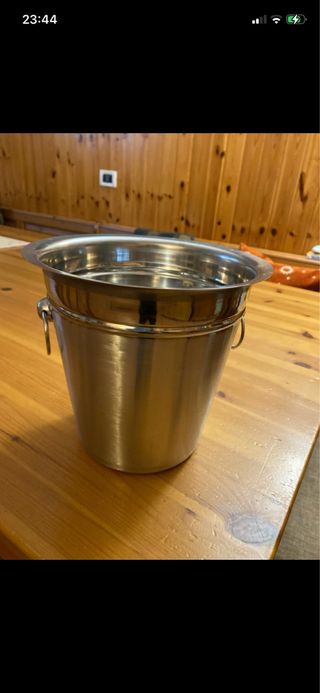 Portaghiaccio in acciaio inox