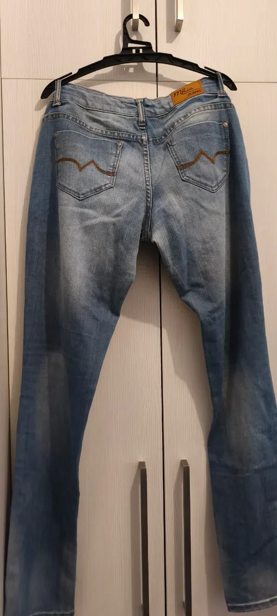 Pantalón vaquero mujer mhid azul