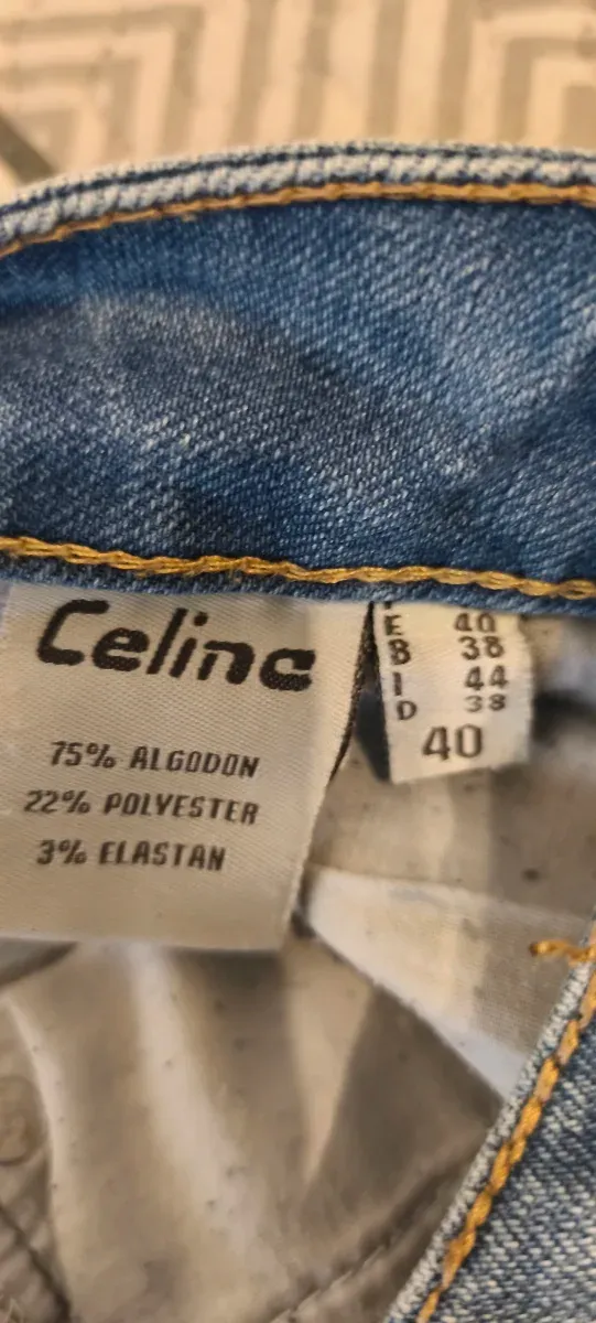 Pantalón vaquero mujer mhid azul