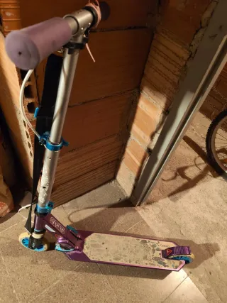 Monopatín infantil rosa