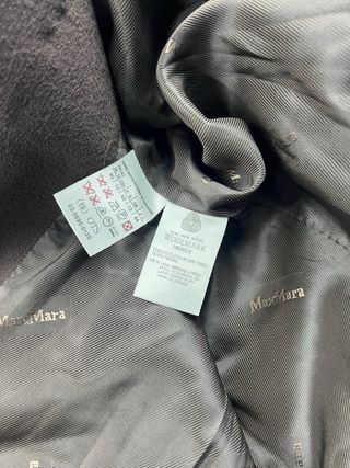 Cappotto Max Mara donna lana marrone