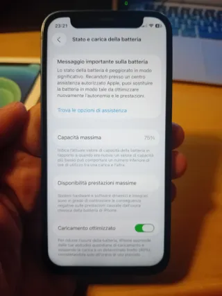 IPhone 12 mini blu 128 gb Face id non funzionante