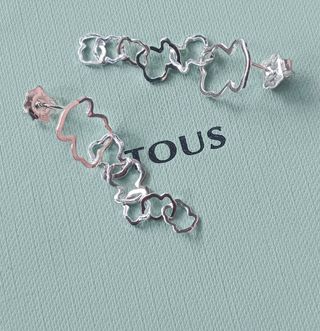 Pendientes Tous Carrusel Plata Largos