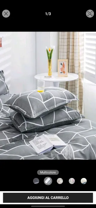 Federa cuscino fantasia geometrica