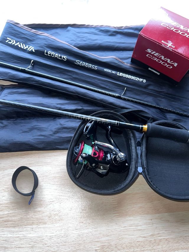 Combo Spinning - Daiwa Legalis 2,7+ Shimano Sienna