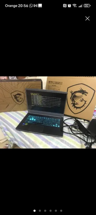 Portátil MSI Thin15 B12UC Negro