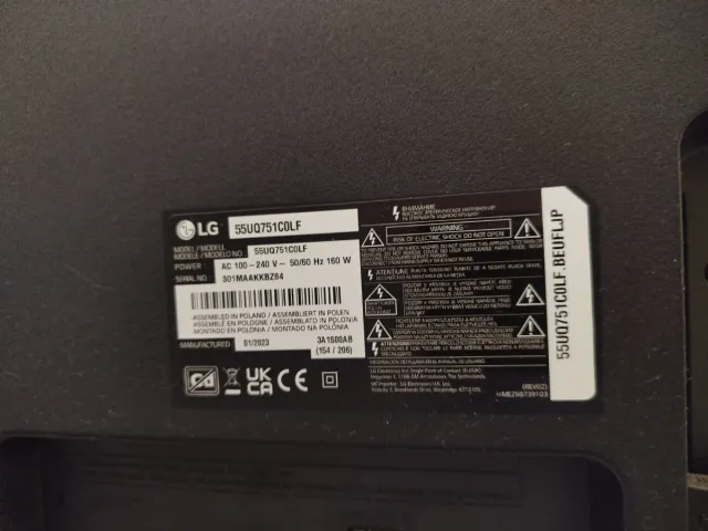 Televisor LG 55 Smart TV 4K UHD