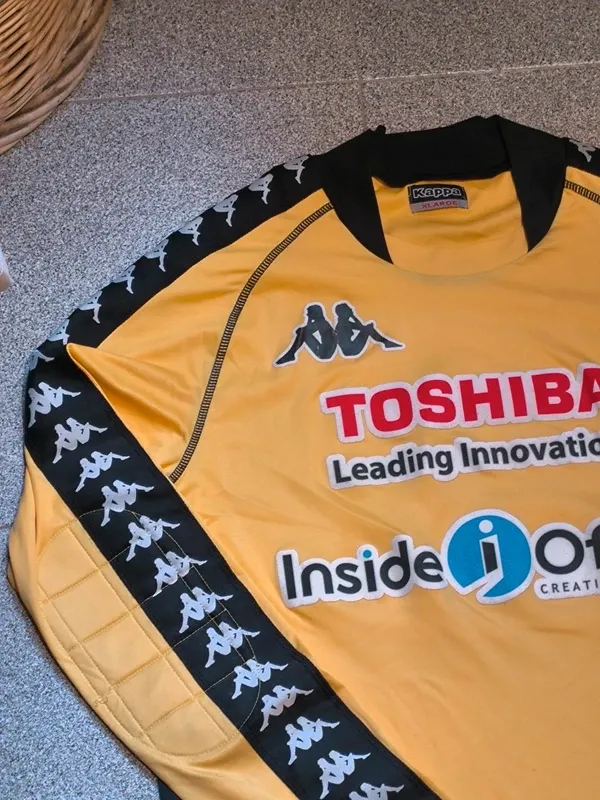 Camiseta de portero vintage Kappa Toshiba