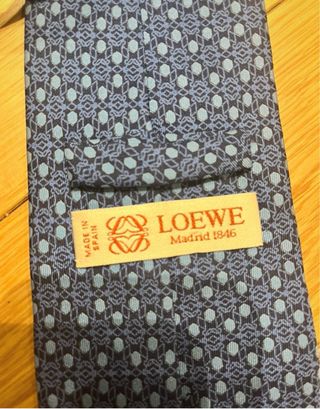 Corbata Loewe Azul