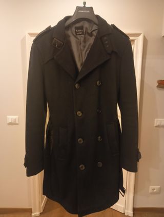 Cappotto Giacca Zara Uomo Nero