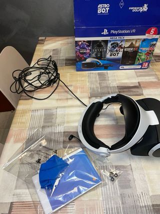 Casco Realidad Virtual PlayStation VR Mega Pack