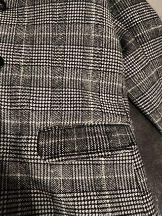 Cappotto uomo plaid caldo made in Italy