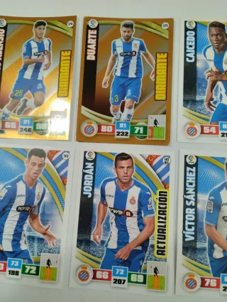 Cromos Adrenalyn 2015/16 RCD Espanyol