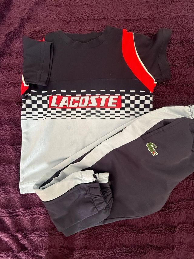 Conjunto chándal Lacoste niño
