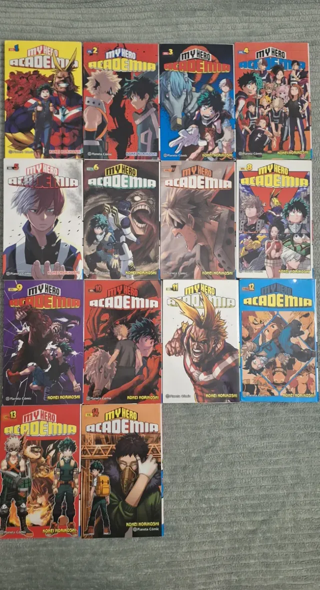 Mangas My Hero Academia 1-14