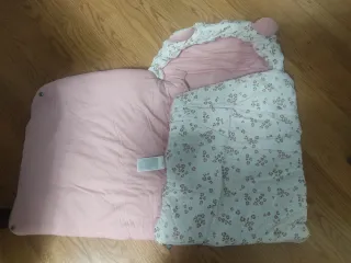 Saco capazo Mayoral floreado bebé