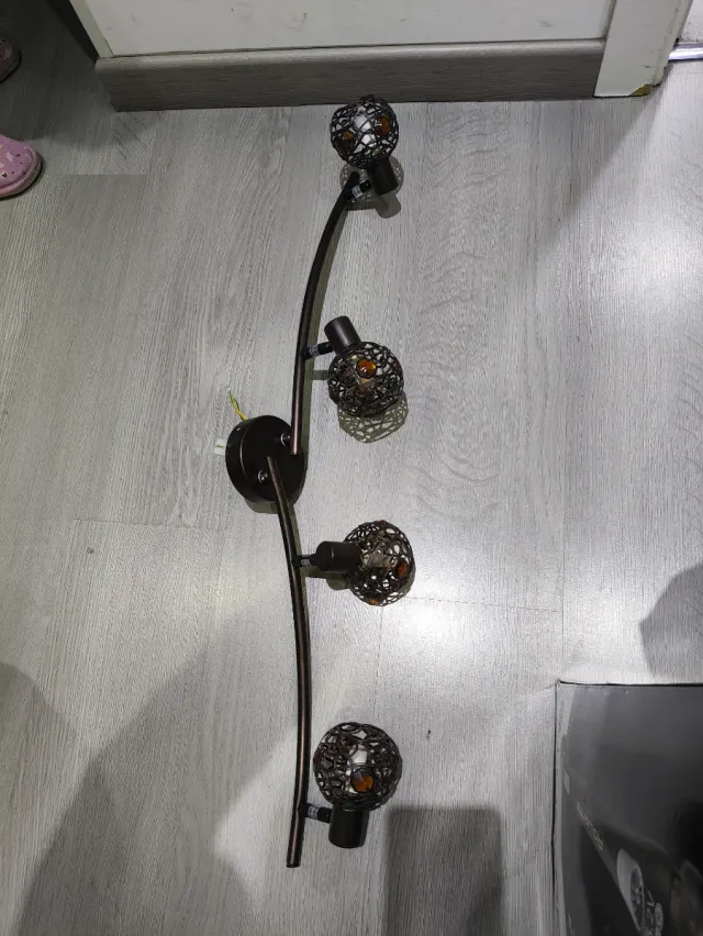 Lámpara de techo moderna 4 focos