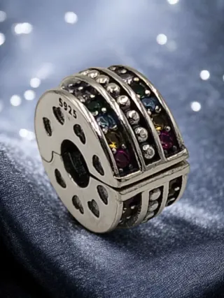 Clip S925 Plata Multicolor
