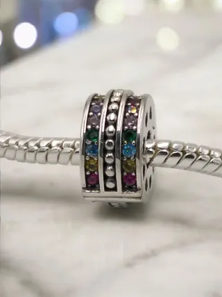 Clip S925 Plata Multicolor