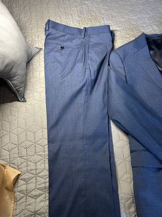 Traje Mango Hombre Azul  Super Slim Fit