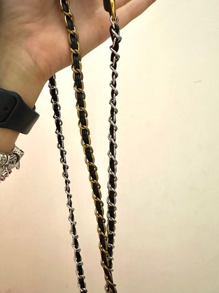 Pochette Chanel nera con portamonete