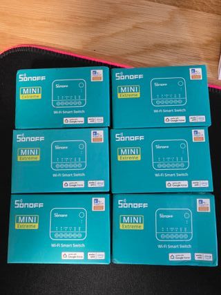 6x SONOFF MINI Extreme Wi-Fi Smart Switch