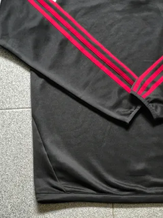 Chaqueta Entrenamiento AC Milan Adidas Negra Roja