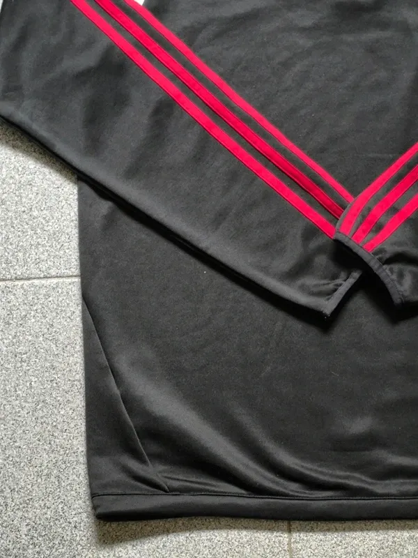 Chaqueta Entrenamiento AC Milan Adidas Negra Roja